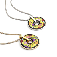 Nouveau collier ras du cou classique peint, style bohème, pour femmes, colliers bijoux femme, chaîne serpent, pendentifs
