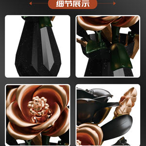 Set de Bloques de Construcción Deke 3031, Florero de 255 Piezas para Armar, Decoración Unisex para Mayores de 14 Años - Product Image 3