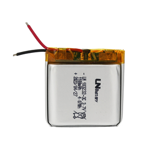LN 3.7V 103232 폴리머 리튬 배터리 팩 1100 mAh맞춤형 OEM/ODM적용 모니터링, 스마트 웨어러블 - Product Image 1