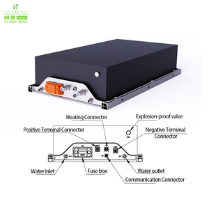 ชุดแบตเตอรี่ลิเธียมไอออนสำหรับรถบรรทุกไฟฟ้า 200kWh 400kWh 400V 540V 614V 700V 800V สำหรับเรือและหัวรถจักร - Product Image 2