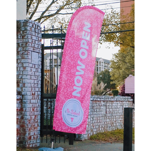 Bandera de Pluma Abierta Reutilizable para Interiores y Exteriores, Resistente al Fuego, para Eventos Deportivos - Product Image 6