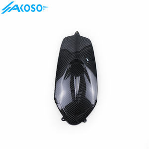 AKOSO 100% 3K couvercle de refroidisseur d'eau en fibre de carbone pour moto <span class=keywords><strong>BMW</strong></span> R <span class=keywords><strong>NineT</strong></span> R9T 2014-2022 - Product Image 3