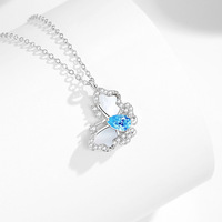 Ensemble de bijoux Daidan en argent 925, zircon de luxe, coquille, bijoux papillon pour femmes, tendance