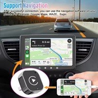Adaptateur CarPlay sans fil universel UNIEAN C204 pour voiture, compatible avec CarPlay et Android Auto, pour voitures équipées de CarPlay filaire