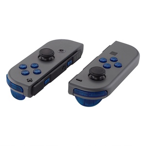 Bouton d'action D-pad en plastique bleu transparent personnalisé en gros pour la réparation des clés de manette Nintendo Switch - Product Image 3