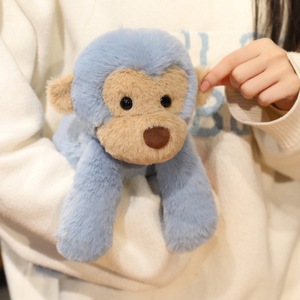 Peluche Personalizzato all'Ingrosso Smudge Monkey 100% Poliestere Super Morbido con Coda Riccia Animale di Peluche Regalo per Bambini e Adulti Anti-Stress - Product Image 4