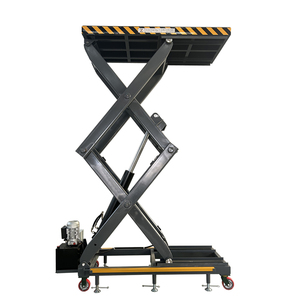 Plataforma Elevadora de Tijera Móvil Vertical de Acero Industrial, Mesa de Trabajo Hidráulica para Fábrica y Almacén - Product Image 1