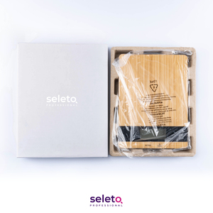 Bát Trọng Lượng Kỹ Thuật Số Tóc Salon Cân Bằng Gỗ - Product Image 4