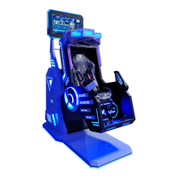 Parc à thème VR chaise volante 360 degrés VR tempête machine de jeu d'arcade montagnes russes VR chaise simulateur en stock à vendre