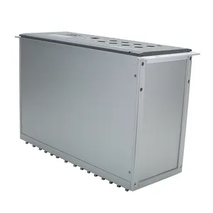 Alta qualidade alumínio liga Gabinete instalação Power System Control 4U alumínio caixa