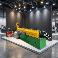Machine automatique de formage à froid pour la pose de panneaux solaires sur canaux de toiture |   Équipement de fabrication de profilés de toiture en acier certifié CE 380V