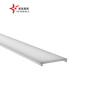 Installation ultra-rapide, éclairage LED linéaire anodisé série 6000 pour l'éclairage intérieur de la maison