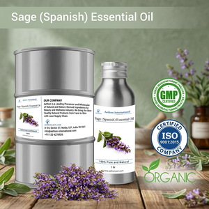 Aceite Esencial de Salvia Española (Salvia Lavandulifolia) Aethon International, Aroma Especiado, Estilo Natural para Spa y Fragancias - Product Image 3