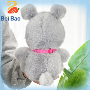 ตุ๊กตาสุนัขขนนุ่มขนาด 8 นิ้ว ของเล่นตุ๊กตาสัตว์น่ารัก หมอนนุ่มฟู ชุดของเล่นสำหรับเด็กผู้หญิง - Product Image 3