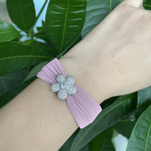 <span class=keywords><strong>Bracelet</strong></span> <span class=keywords><strong>maille</strong></span> en acier inoxydable avec laiton zircon pierre fleur croix coeur couple <span class=keywords><strong>bracelet</strong></span> à breloques pour femme dame et fille bijoux - Product Image 1