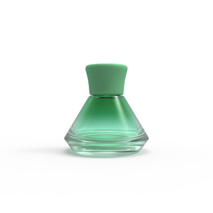 Bouteille d'aromathérapie niveau d'apparence élevé 100ml bouteille conique de diffuseur de roseau en verre à fond épais bouteille vide en stock - Product Image 2