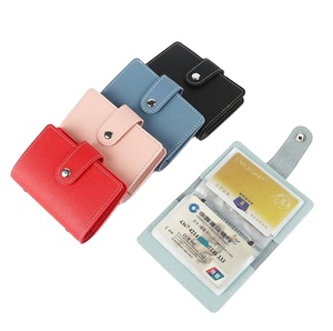 Album Porta Carte in PVC Coreano con 26 Tasche, Raccoglitore per Collezione Fan <span class=keywords><strong>Club</strong></span> Kpop, Portafoto in Pelle con Supporto per Carte di Credito e Documenti - Product Image 1