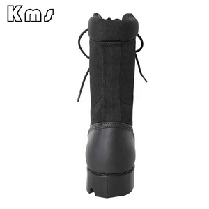 <span class=keywords><strong>Botas</strong></span> Tácticas de Combate Negras para <span class=keywords><strong>Hombre</strong></span>, de Cuero, Oxford, Impermeables, para Exteriores, Personalizadas al por Mayor, Marca KMS - Product Image 5