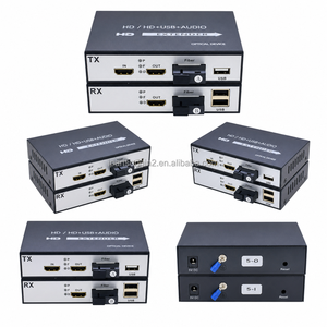 Extenseur KVM HDMI sur fibre optique 1080P 60Hz USB2.0 Audio SC Monomode Dispositif optique TX RX Boîtier métallique Émetteur-récepteur optique HDMI - Product Image 3