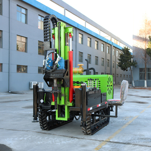 Hondrun完全油圧クローラーダウンザホール掘削リグ小型太陽光発電掘削機 - Product Image 6