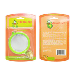 Juguete de espejo de pájaro directo de fábrica con campana, juguete de espejo de pájaro interactivo a precios al por mayor, juguete de espejo de pájaro duradero - Product Image 4