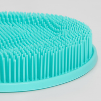 Nouvelle conception de brosse de massage des pieds en PVC à tenir à la main pour la circulation sanguine