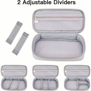 Custom Multifunctional Phone Digital Accessories Organizer Pouch Bag for <b>USB</b> Flash Drive <b>Power</b> Bank <b>Cable</b> Bag - Product Image 4