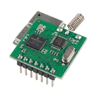 Module de port série sans fil 433 MHz, transmission de données sans fil longue portée, module de communication série RS232, DC 5V