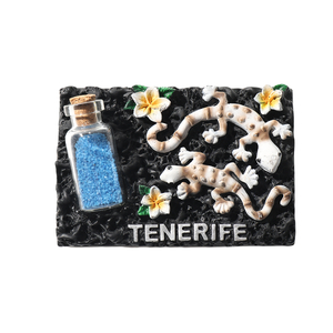 Imanes Nevera 3D Con Arena <span class=keywords><strong>Volcanica</strong></span> De Lanzarote Y Cactus Souvenir Turistico Resina ECO Para Tenerife - Product Image 4