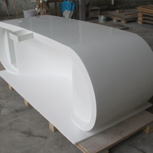 Mesa <span class=keywords><strong>de</strong></span> <span class=keywords><strong>oficina</strong></span> con diseño <span class=keywords><strong>de</strong></span> fotos, mesa ovalada <span class=keywords><strong>de</strong></span> superficie sólida <span class=keywords><strong>de</strong></span> Corian blanca <span class=keywords><strong>para</strong></span> <span class=keywords><strong>oficina</strong></span>, mesa <span class=keywords><strong>de</strong></span> <span class=keywords><strong>oficina</strong></span> elegante renovable - Product Image 2
