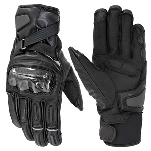 Guantes Tácticos de Motocicleta de Cuero, Completos, Antideslizantes, Impermeables, con Pantalla Táctil, Protección para las Manos, Equipo de Carreras, Deportes al Aire Libre - Product Image 1