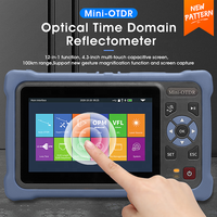 NK4000 MINI OTDR Testeur multifonctionnel portable à écran tactile pour fibre optique / Réflectomètre à domaine temporel optique