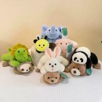 Peluche Panda Série Couchée Format Poche pour Voiture Compagnon Enfant Polyester Coton PP 11-30cm 3+ Ans