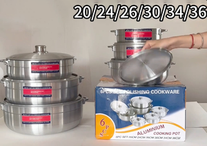 Juego de 12 Ollas de Cocina de Aluminio Fundido Antiadherentes de 20, 24, 26, 30, 34 y 36 cm, Gran Venta en Oriente Medio y África - Product Image 6