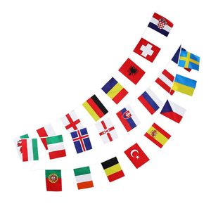 Personalizzato esterno decorare <span class=keywords><strong>bandiere</strong></span> del <span class=keywords><strong>mondo</strong></span> 100 paesi stendardo stunting bandiera Sting singolo Double face in poliestere - Product Image 3