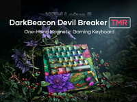 Model Left One-Handed Mechanical Gaming Keypad High Performance RGB TMR Switch Adjustable Trigger Point 8000Hz Ultra Low Latency