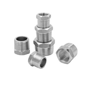 Raccord de tuyauterie hexagonal en acier inoxydable 304, 150 LB, réducteur fileté mâle x femelle, raccord NPT/BSP pour la <span class=keywords><strong>plomberie</strong></span> - Product Image 2