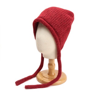 Msmc Knit <b>Bonnet</b> Hat With Long Tassels Winter Warm Fashion Adult Women Beanie Cap 54-56Cm Acrylic Material - Product Image 3