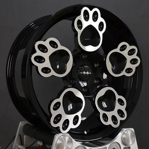 Jantes forgées LZT-221 Teddy Bear, jantes mignonnes de 17 et 18 pouces, couleur noire, jantes en alliage d'aluminium pour voiture, jantes en alliage pour MINI - Product Image 1