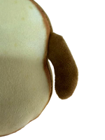 Jouets en peluche pour chiens, interactifs, mignons, en forme de pain grillé, jouet pour animaux de compagnie pour soulager l'anxiété
