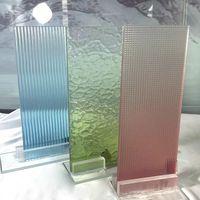 Kaca Temper Bergradasi Warna, Kaca Seni Bergradasi Warna, Kaca Teknik Khusus untuk Partisi Pintu Masuk, Layar & Dinding Fitur