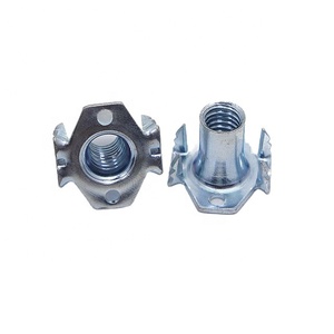 Đồ nội thất Bốn móng vuốt t <span class=keywords><strong>Nut</strong></span> với agnail, pronged t <span class=keywords><strong>Nut</strong></span>, kích thước <span class=keywords><strong>5</strong></span>/<span class=keywords><strong>16</strong></span>-18 - Product Image 1