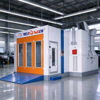 Cabine de peinture WLD-M pour voitures, avec four de séchage et de cuisson