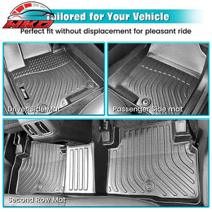 Floor <b>Mats</b> Fits For <b>Hyundai</b> <b>Tucson</b> Hybrid 2022-2025 All Weather 3D Molded Anti-Slip Carpets TPE Waterproof - Product Image 5