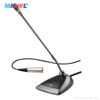 Microphone à col de cygne remplaçable Microflx MX412D/C Table de bureau MX418D/C XLR 3Pin 48V alimentation fantôme Microfone câble de 5m