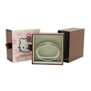 Wholesale Custom Logo New Empty Drawer Box Hello Kitty Jewelry Box