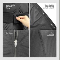 Gilet de protection anti-chute respirant et absorbant les chocs pour adultes, protection de la colonne vertébrale, pour le ski et la moto, protection corporelle CE Niveau 1