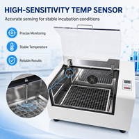 Incubadora Orbital de Temperatura Constante Cenlee Lab, de Sobremesa, 300 rpm, Control Digital, para Cultivo Celular y Pruebas de Microbiología