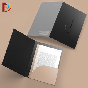 Cartella Portadocumenti <span class=keywords><strong>A3</strong></span>/A4 con Due Tasche, Logo Personalizzato Stampato, Rilegatura a Fogli Piegati, Stampa su Carta Patinata - Product Image 4