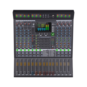 Mezcladora de Audio Profesional AOSHEN de 16 Canales, Consola de Mezclas con Bluetooth/USB Integrado, Reverb, PAD y PFL para Presentaciones en Interiores/Exteriores - Product Image 5
